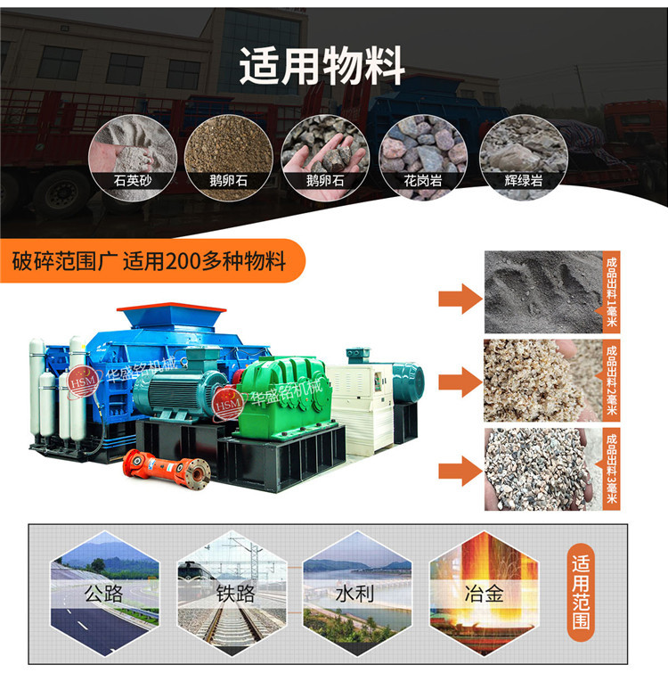 液壓對輥制砂機(jī) 液壓對輥制砂機(jī)